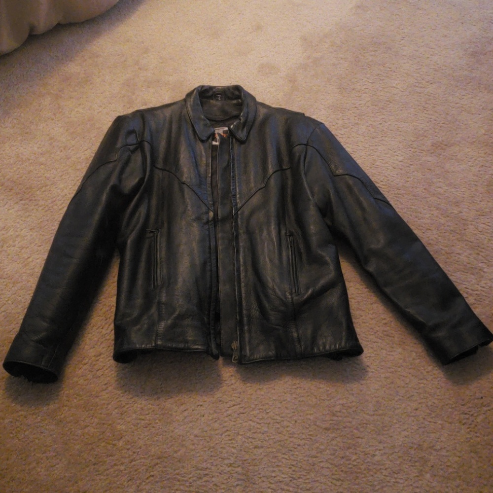 Women's Leather Motorcycle Jacket